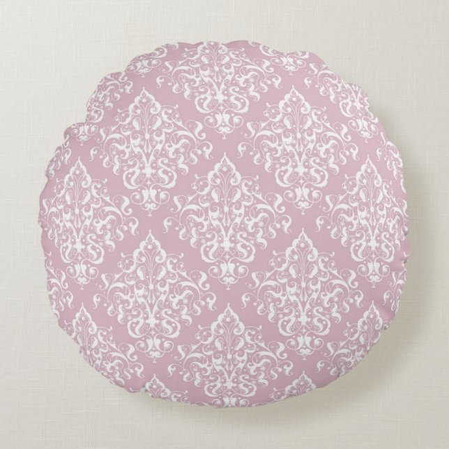 Modern Abstract Texture Round Cushion (Front)