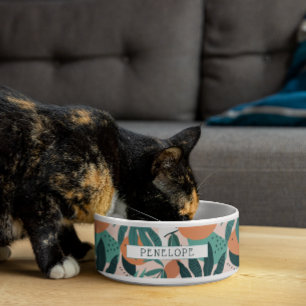 Modern Abstract Tropical Pattern   Monogram