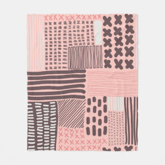Modern abstract: vintage seamless texture. fleece blanket