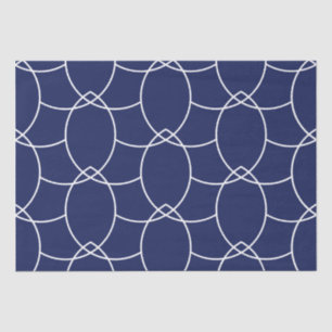 Modern Abstract White And Blue Pillow Cushion Tissue Paper