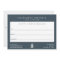 Modern Abstract Zen Stones Blue Logo Gift Card