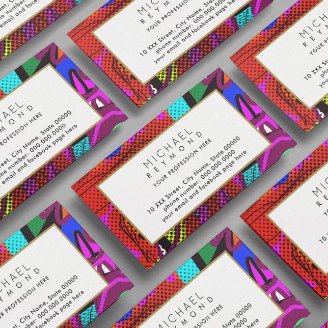 Modern Abstraction I abstract Business Card (Creator Uploaded)