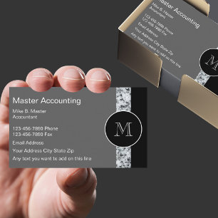 Modern Accountant Business Cards