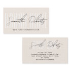 Modern add brand name elegant neutral