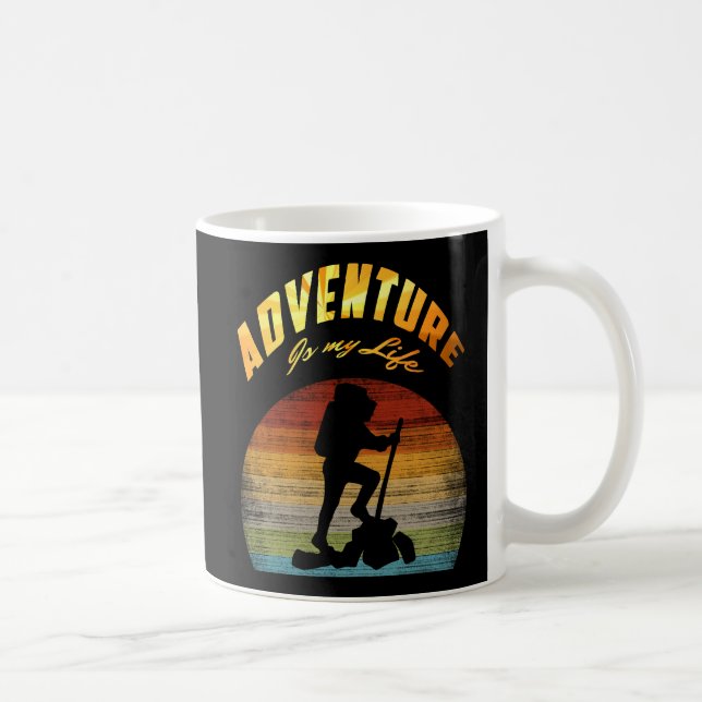 Modern Adventure  Lifestyle Coffee Mug (Right)