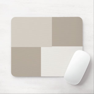 Modern Aesthetic Abstract Colour Block Mouse Pad
