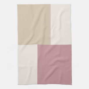 Modern Aesthetic Abstract Colour Block Towel