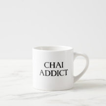 Modern Aesthetic Chai Addict Funny Arabic