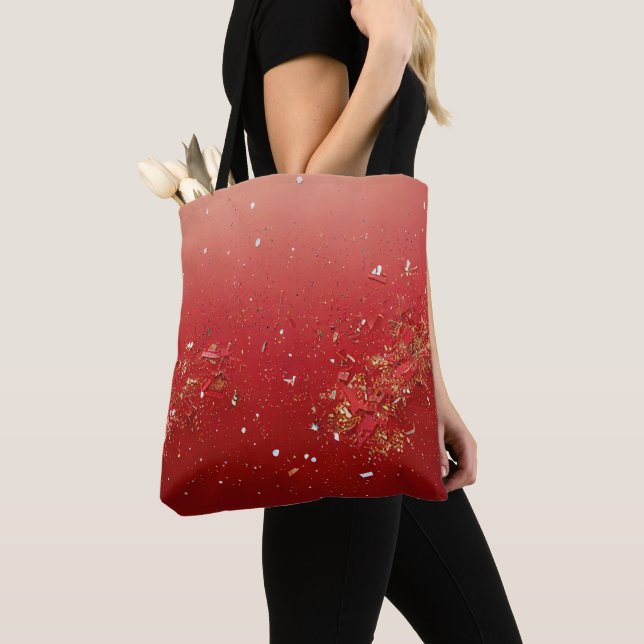Modern Aesthetic Design Tote Bag (Close Up)