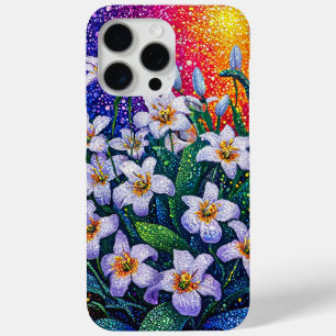 Modern Aesthetic Nature Design, Colourful Abstract iPhone 15 Pro Max Case