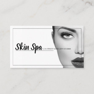 Modern Aesthetic Nurse, Doctor, Cosmetic Surgery B Business Card