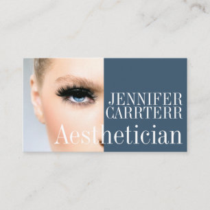 Modern Aesthetician Salon Spa Makeup Artist Card