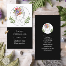 Modern Aesthetician Stylist Spa Elegant Woman