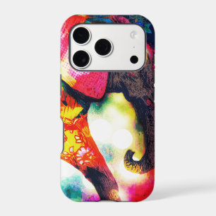Modern African Elephant Pop Art Contemporary