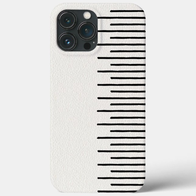 Modern African Tribal Lines Case-Mate iPhone Case (Back)
