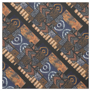 Modern African Tribal Print Fabric