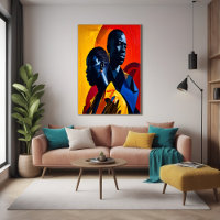 Modern Afrocentric Abstract Art