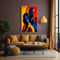 Modern Afrocentric Abstract Art