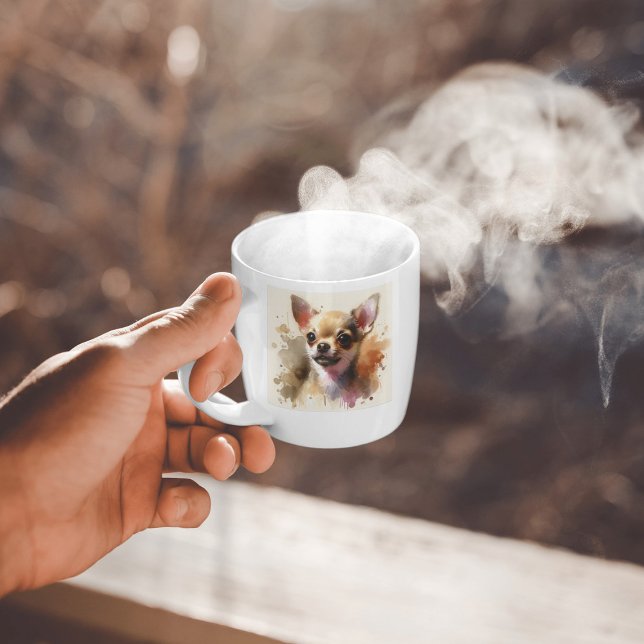 Modern Ai Art Chihuahua  Coffee Mug (Creator Uploaded)