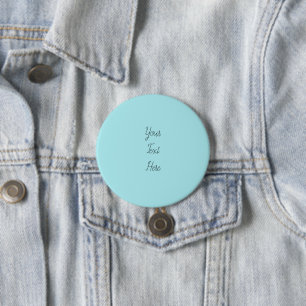 Modern Alice Blue Minimalist Personalized Badge Bu