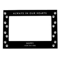 Modern Always In Our Hearts Dog/Cat Paws Memorial