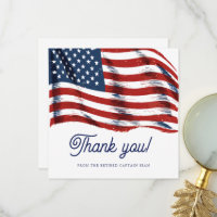Modern American Flag 4th of July Army Retirement