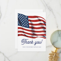 Modern American Flag 4th of July Army Retirement