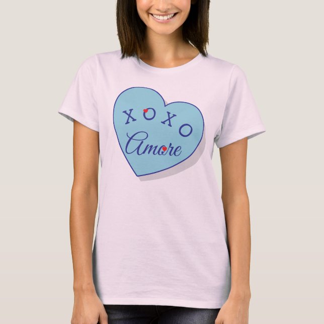 Modern Amore XOXO Valentine’s Day Fashion Shirt (Front)
