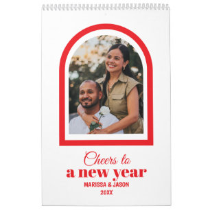 Modern and Beauty full Couple Photo Calendar 2026