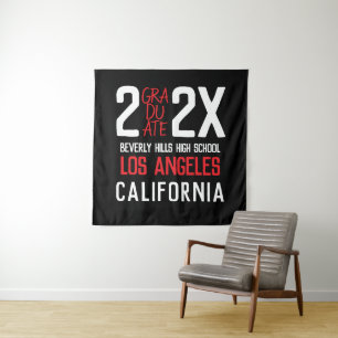 Modern and Bold Graduation Tapestry