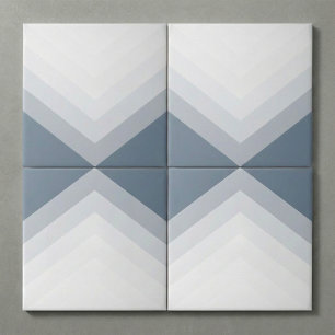Modern and bold, triangle pattern tile