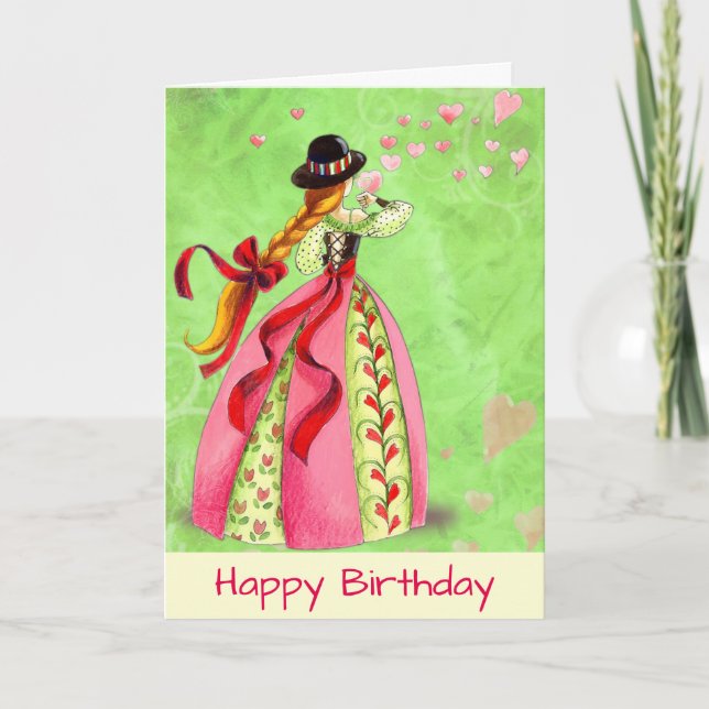 Modern and Chic Birthday Card (Front)