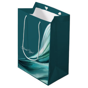 Modern and Chic-Emerald Green- Medium Gift Bag