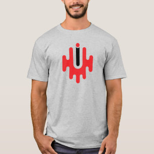 Modern and Classic Letter U Monogram T-Shirt