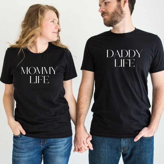 Modern and Classy "Mummy Life" Typography Tri-Blend Shirt (Creator Uploaded)
