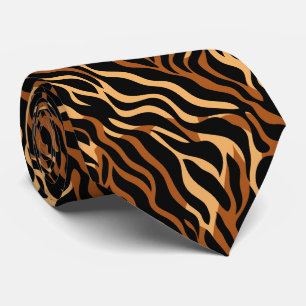 Modern and Colorful Animal Print Tie