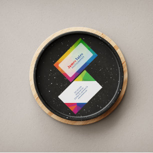 Modern and Colourful Abstract Business Card