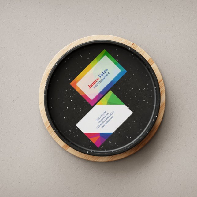 Modern and Colourful Abstract  Business Card (Creator Uploaded)