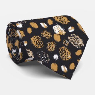 Modern and Colourful Animal Print Tie