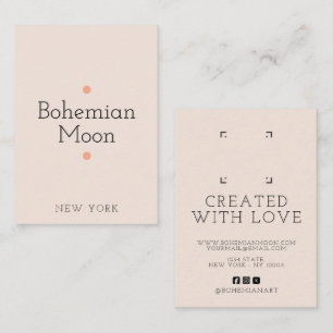Modern and Elegant Bohemian earring display cards