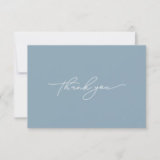 Modern and Elegant Simple Thank You Card