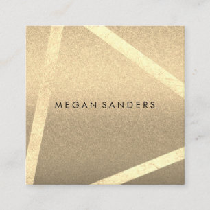 Modern and Glamour Square Business Card