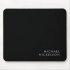 Modern and Minimal Black and White | Add your Name