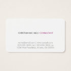 Modern and Minimal Business Card