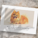 Modern And Simple Photo Pet Thanks Vet Nurses Thank You Card<br><div class="desc">Let your pet say thank you to the doctors,  veterinarians and nurses that took care of them</div>