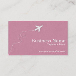 Modern and Simple Travel Business Cards