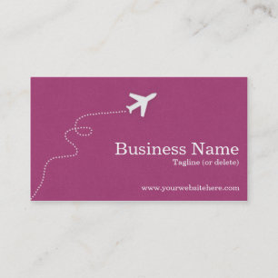 Modern and Simple Travel Business Cards