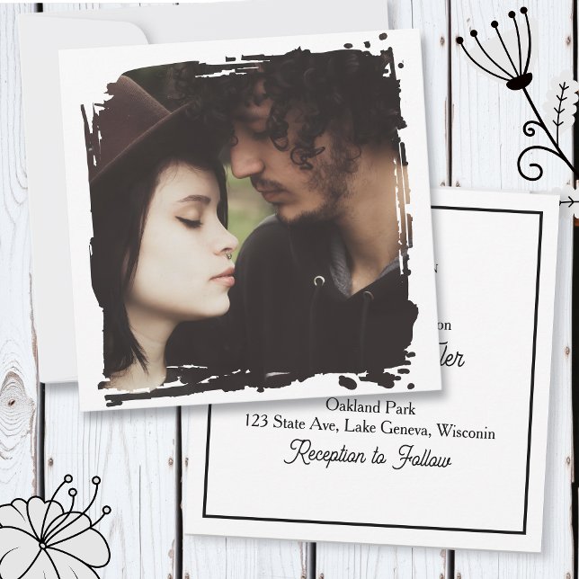 Modern and Simple Unique Photo Template Wedding (Creator Uploaded)