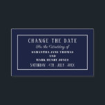 Modern and Sleek, Any Color, Change the Date Enclosure Card<br><div class="desc">Modern and Sleek,  Any Color,  Change the Date Cards by The Business Card Store. Great for all kinds of parties and events. Weddings,  Engagements,  Birthdays,  Anniversaries e.t.c. All colors and fonts on this product can be edited.</div>
