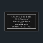 Modern and Sleek, Any Color, Change the Date Enclosure Card<br><div class="desc">Modern and Sleek,  Any Color,  Change the Date Cards by The Business Card Store. Great for all kinds of parties and events. Weddings,  Engagements,  Birthdays,  Anniversaries e.t.c. All colors and fonts on this product can be edited.</div>